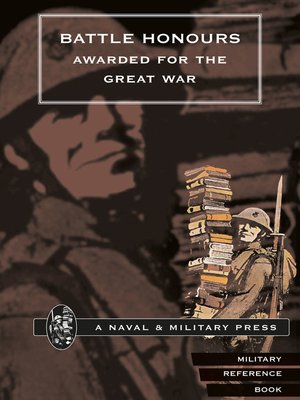 cover image of Battle Honours Awarded for the Great War